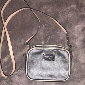 Michael Kors Charcoal Side bag